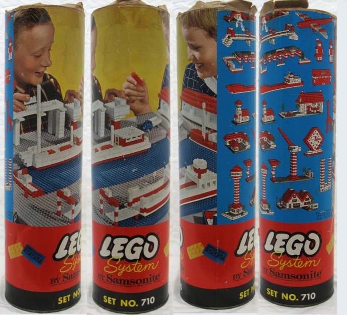 Конструктор LEGO (ЛЕГО) Samsonite 710 Large Basic Set (Canister)