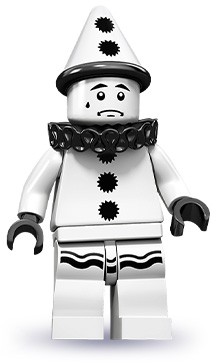 Конструктор LEGO (ЛЕГО) Collectable Minifigures 71001 Sad Clown