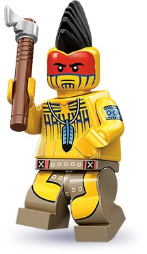 Конструктор LEGO (ЛЕГО) Collectable Minifigures 71001 Tomahawk Warrior