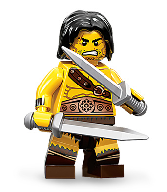 Конструктор LEGO (ЛЕГО) Collectable Minifigures 71002 Barbarian