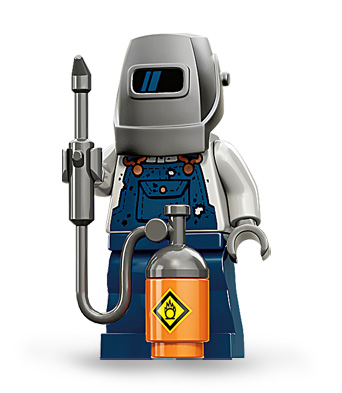 Конструктор LEGO (ЛЕГО) Collectable Minifigures 71002 Welder