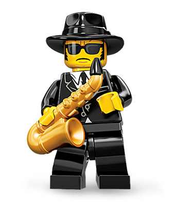Конструктор LEGO (ЛЕГО) Collectable Minifigures 71002 Saxophone Player