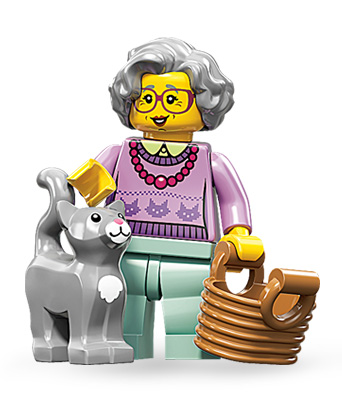 Конструктор LEGO (ЛЕГО) Collectable Minifigures 71002 Grandma