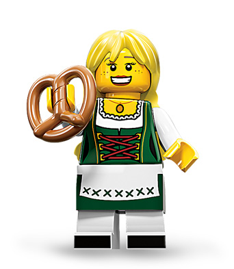 Конструктор LEGO (ЛЕГО) Collectable Minifigures 71002 Pretzel Girl