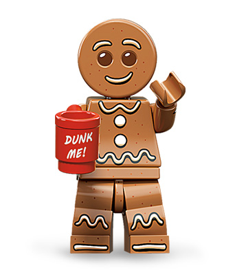 Конструктор LEGO (ЛЕГО) Collectable Minifigures 71002 Gingerbread Man