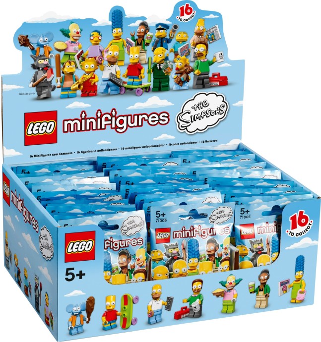 Конструктор LEGO (ЛЕГО) Collectable Minifigures 71005 LEGO Minifigures - The Simpsons Series - Sealed Box
