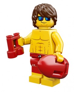 Конструктор LEGO (ЛЕГО) Collectable Minifigures 71007 Lifeguard