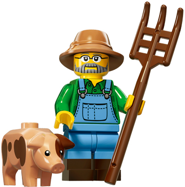 Конструктор LEGO (ЛЕГО) Collectable Minifigures 71011 Farmer