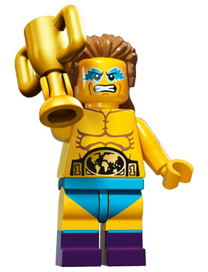 Конструктор LEGO (ЛЕГО) Collectable Minifigures 71011 Wrestling Champion