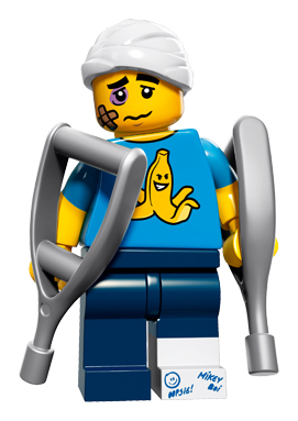 Конструктор LEGO (ЛЕГО) Collectable Minifigures 71011 Clumsy Guy
