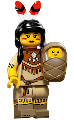 Конструктор LEGO (ЛЕГО) Collectable Minifigures 71011 Tribal Woman