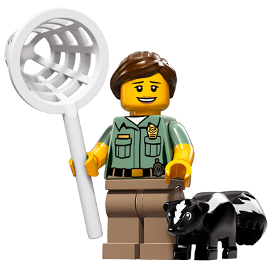Конструктор LEGO (ЛЕГО) Collectable Minifigures 71011 Animal Control Officer