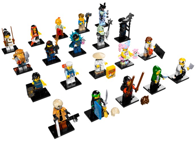 Конструктор LEGO (ЛЕГО) Collectable Minifigures 71019 LEGO Minifigures - The LEGO NINJAGO Movie Series - Complete