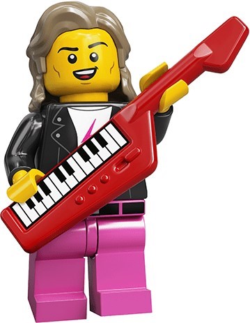 Конструктор LEGO (ЛЕГО) Collectable Minifigures 71027 80s Musician