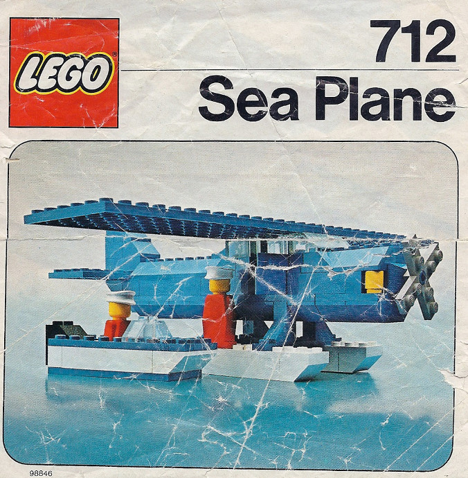 Конструктор LEGO (ЛЕГО) LEGOLAND 712 Sea Plane