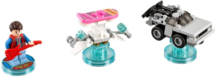Конструктор LEGO (ЛЕГО) Dimensions 71201 Back to the Future Level Pack