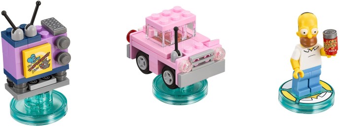 Конструктор LEGO (ЛЕГО) Dimensions 71202 The Simpsons Level Pack