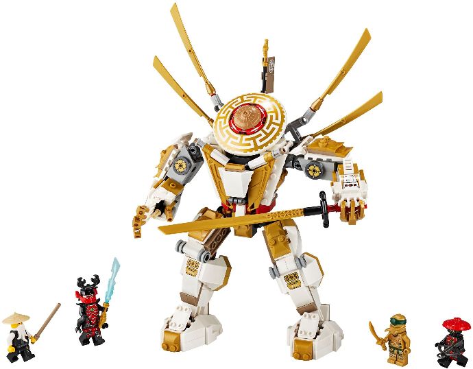 Конструктор LEGO (ЛЕГО) Ninjago 71702 Golden Mech