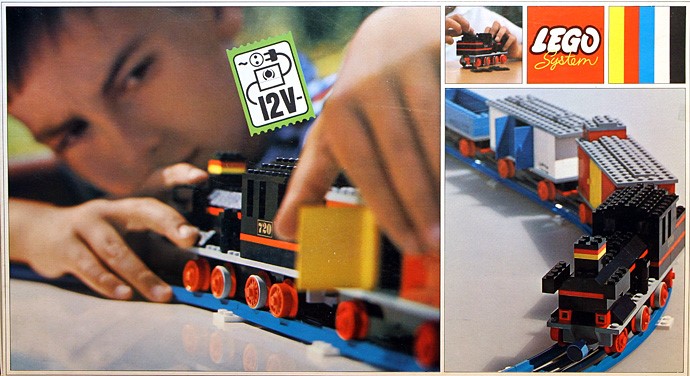 Конструктор LEGO (ЛЕГО) Trains 720 Train with 12V Electric Motor