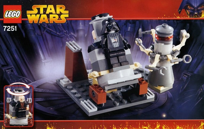 Конструктор LEGO (ЛЕГО) Star Wars 7251 Darth Vader Transformation