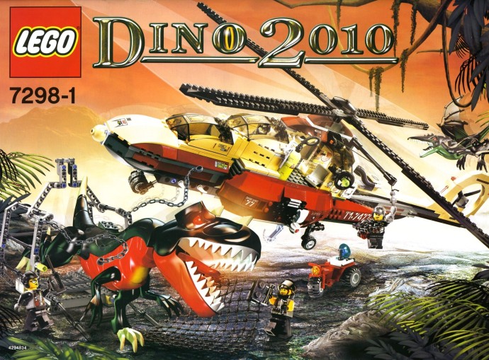 Конструктор LEGO (ЛЕГО) Dino 2010 7298 Dino Air Tracker