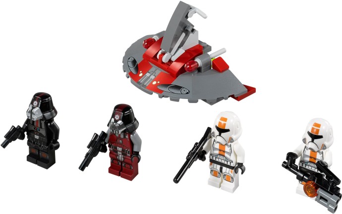 Конструктор LEGO (ЛЕГО) Star Wars 75001 Republic Troopers vs. Sith Troopers