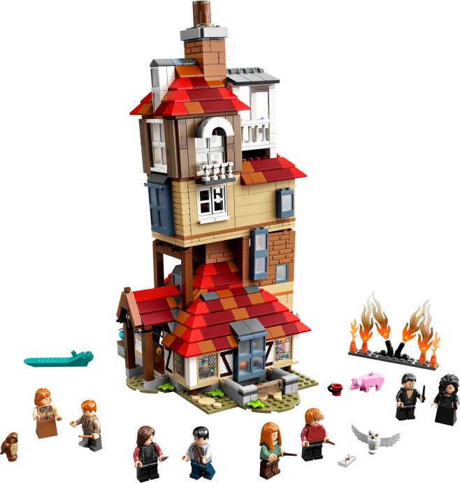 Конструктор LEGO (ЛЕГО) Harry Potter 75980 Attack on The Burrow