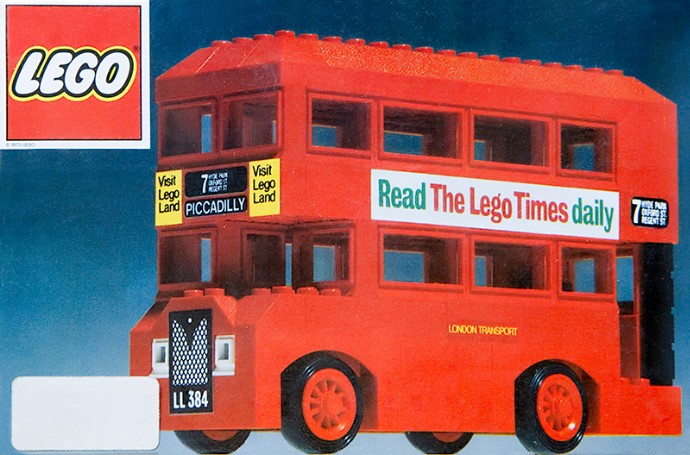 Конструктор LEGO (ЛЕГО) LEGOLAND 760 London Bus