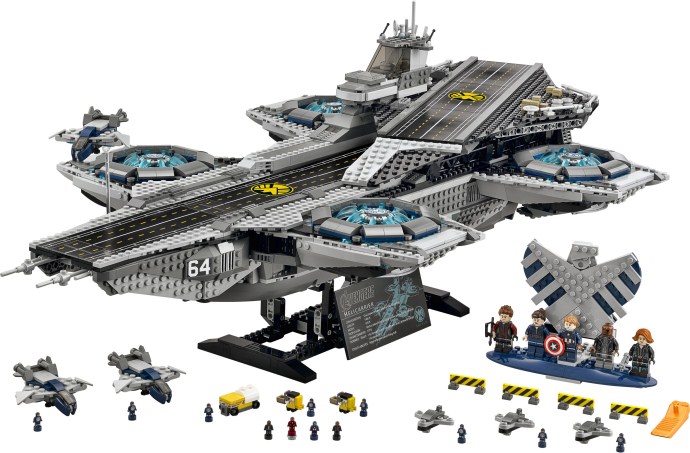 Конструктор LEGO (ЛЕГО) Marvel Super Heroes 76042 The SHIELD Helicarrier