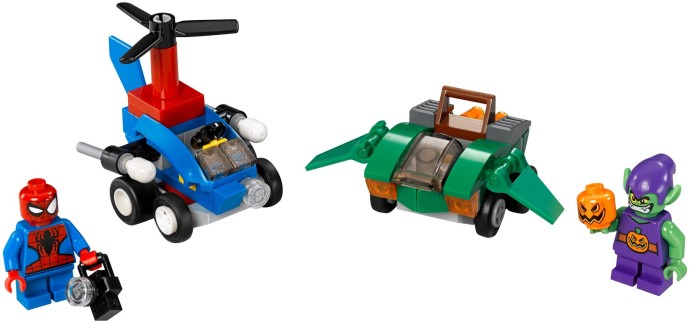 Конструктор LEGO (ЛЕГО) Marvel Super Heroes 76064 Mighty Micros: Spider-Man vs. Green Goblin