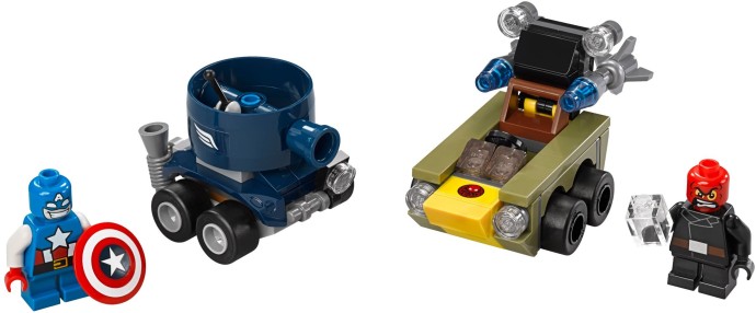 Конструктор LEGO (ЛЕГО) Marvel Super Heroes 76065 Mighty Micros: Captain America vs. Red Skull