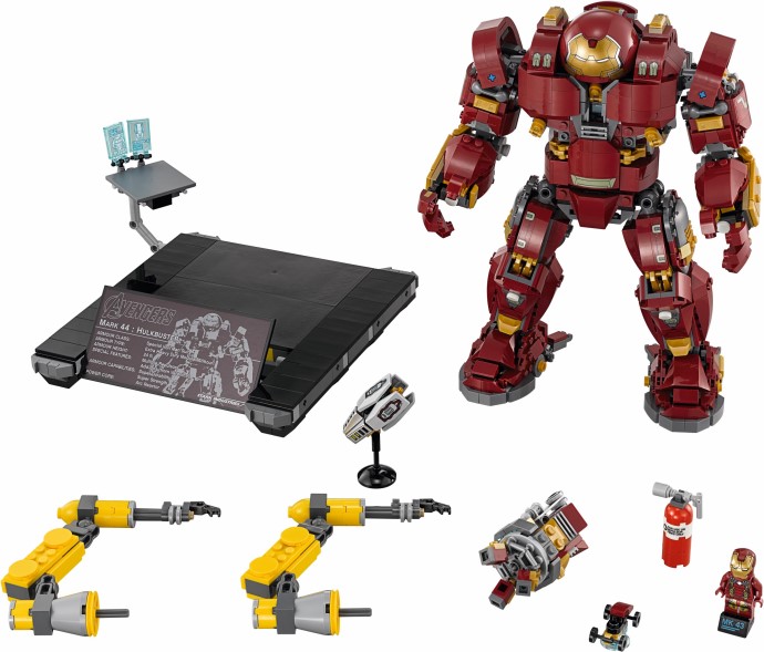 Конструктор LEGO (ЛЕГО) Marvel Super Heroes 76105 The Hulkbuster: Ultron Edition