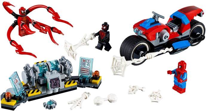 Конструктор LEGO (ЛЕГО) Marvel Super Heroes 76113 Spider-Man Bike Rescue