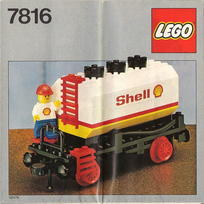 Конструктор LEGO (ЛЕГО) Trains 7816 Shell Tanker Wagon