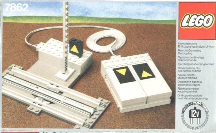 Конструктор LEGO (ЛЕГО) Trains 7862 Remote Controlled Decoupling and Signal 12 V