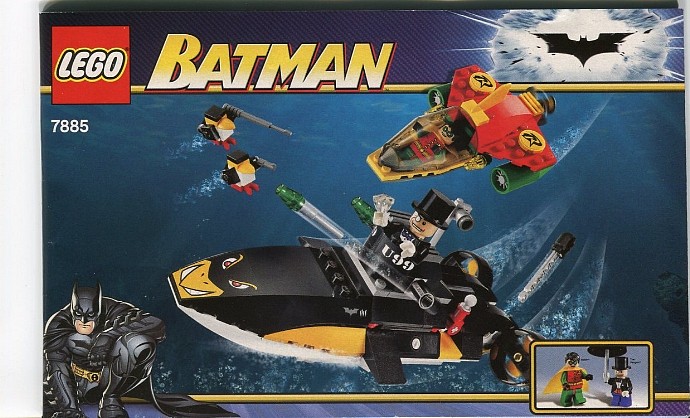 Конструктор LEGO (ЛЕГО) Batman 7885 Robin's Scuba Jet: Attack of The Penguin