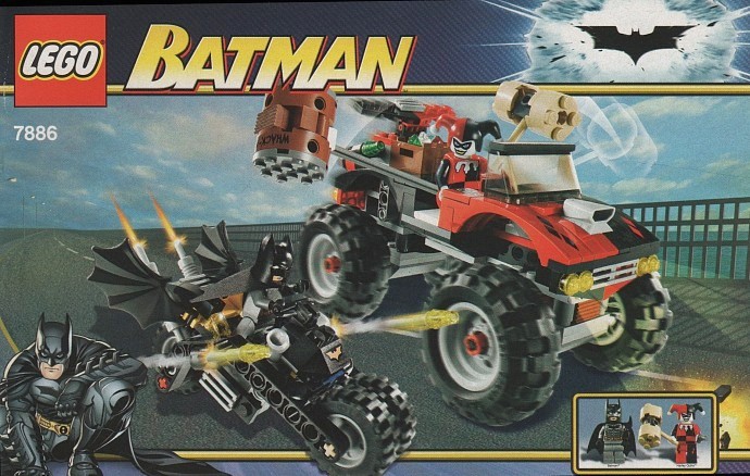 Конструктор LEGO (ЛЕГО) Batman 7886 The Batcycle: Harley Quinn's Hammer Truck