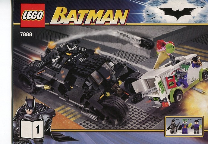 Конструктор LEGO (ЛЕГО) Batman 7888 The Tumbler: Joker's Ice Cream Surprise