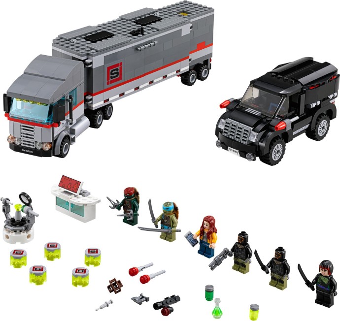 Конструктор LEGO (ЛЕГО) Teenage Mutant Ninja Turtles 79116 Big Rig Snow Getaway
