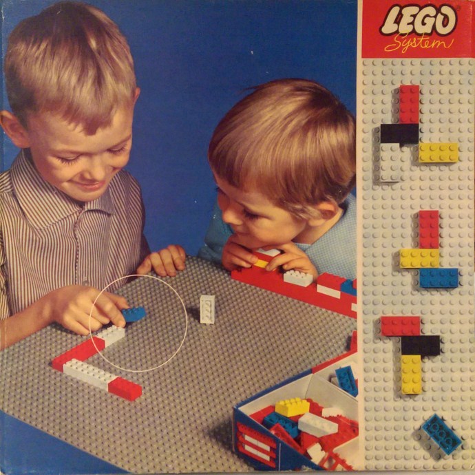 Конструктор LEGO (ЛЕГО) System 799 Baseplate, Gray