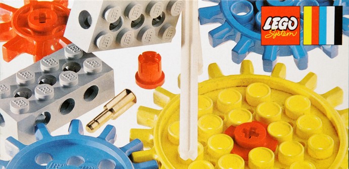 Конструктор LEGO (ЛЕГО) Universal Building Set 802 Gear Supplement