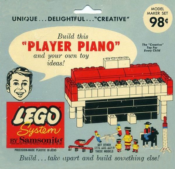Конструктор LEGO (ЛЕГО) Samsonite 802 Player Piano
