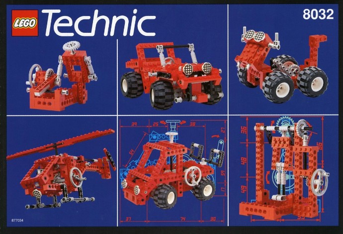 Конструктор LEGO (ЛЕГО) Technic 8032 Multi Functional Starter Set