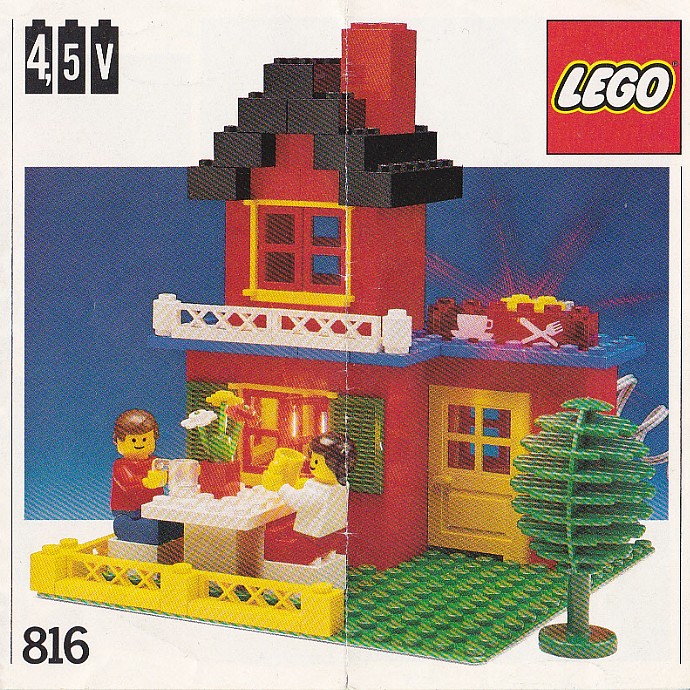 Конструктор LEGO (ЛЕГО) Basic 816 Lighting Bricks, 4.5V