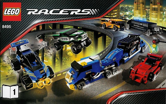 Конструктор LEGO (ЛЕГО) Racers 8495 Crosstown Craze
