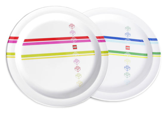 Конструктор LEGO (ЛЕГО) Gear 852084 Classic Stripes Melamine Plates