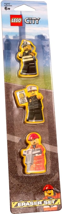 Конструктор LEGO (ЛЕГО) Gear 852673 LEGO City Eraser Set