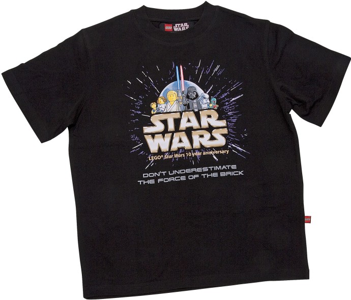 Конструктор LEGO (ЛЕГО) Gear 852765 LEGO Star Wars 10yr Anniversary T-shirt