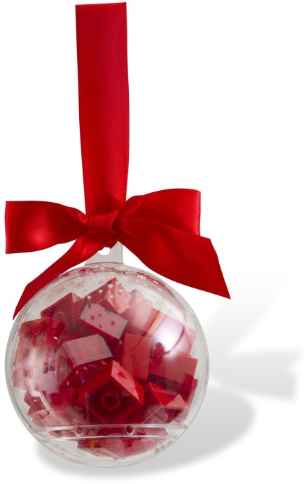 Конструктор LEGO (ЛЕГО) Seasonal 853344 Holiday Bauble with Red Bricks