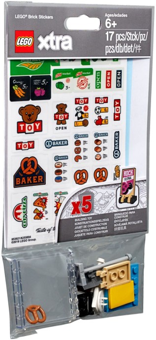 Конструктор LEGO (ЛЕГО) Xtra 853921 Brick Stickers